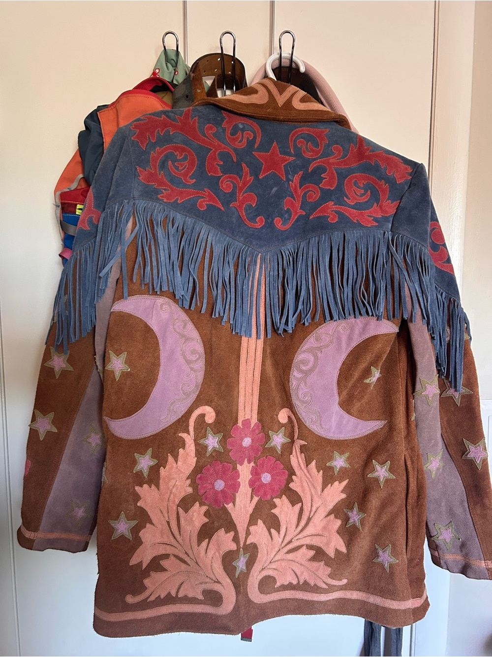 We The Free Brown Suede Leather Jacket - Picture 2 of 4